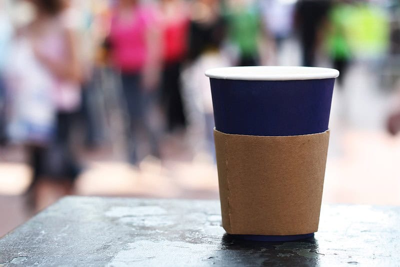 Blue Paper Cup